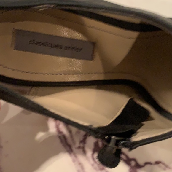 Open toe bootie with functional side zipper - Picture 3 of 6